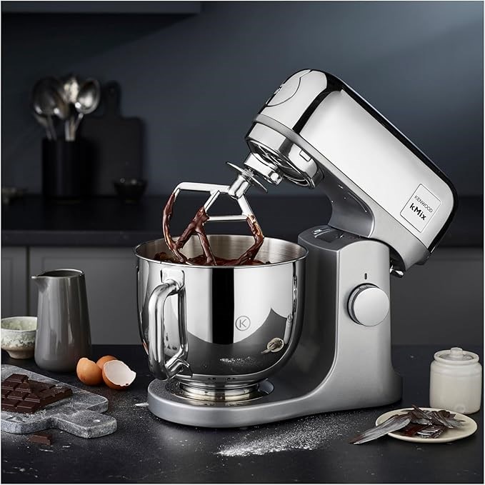 Kenwood KMX760CH Kmix Limited Edition 1000 Watt Mutfak Şefi - Chrome - Kutu Hasarlı
