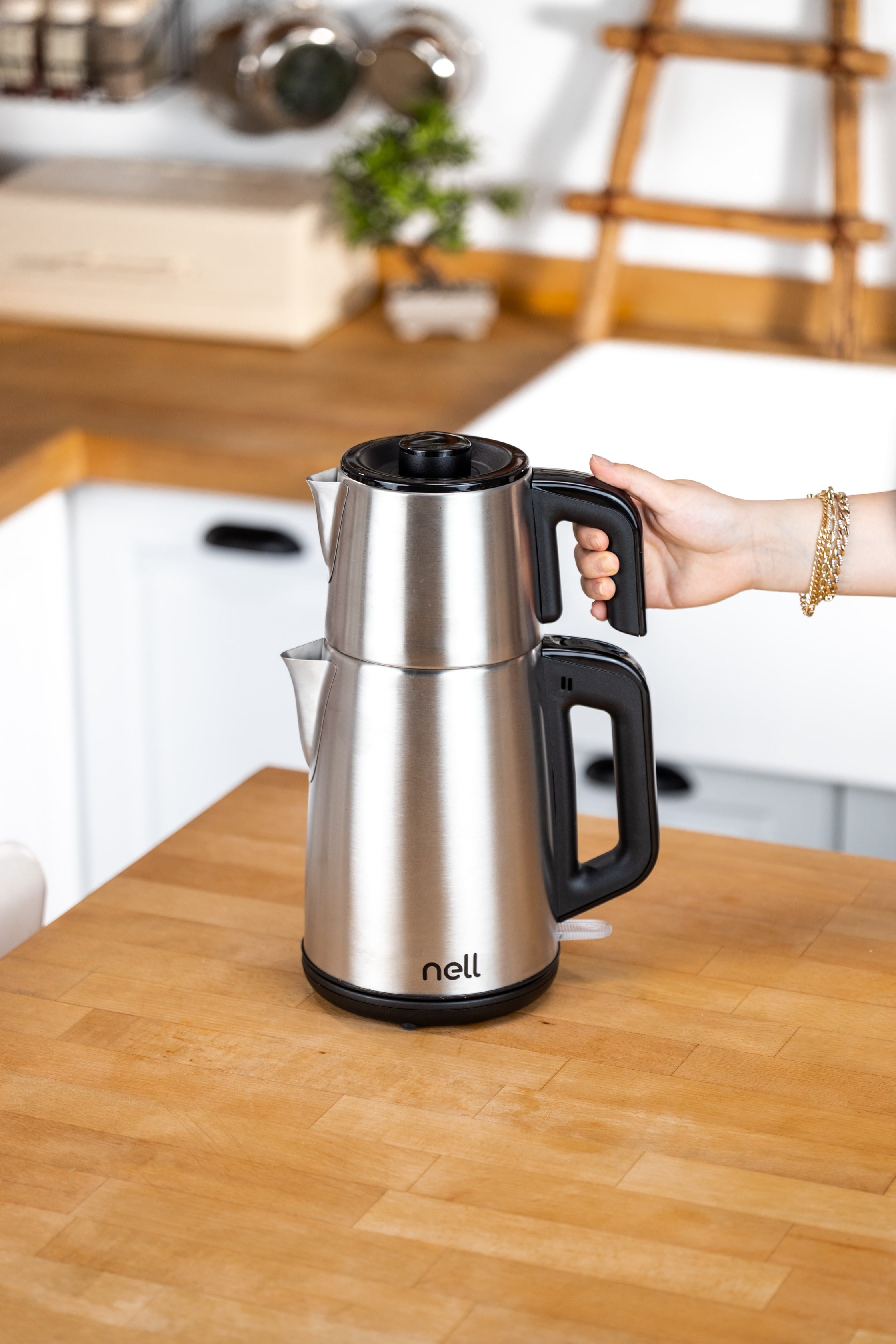 Nell IH9945 Çay Makinesi ÇELİK Demlik