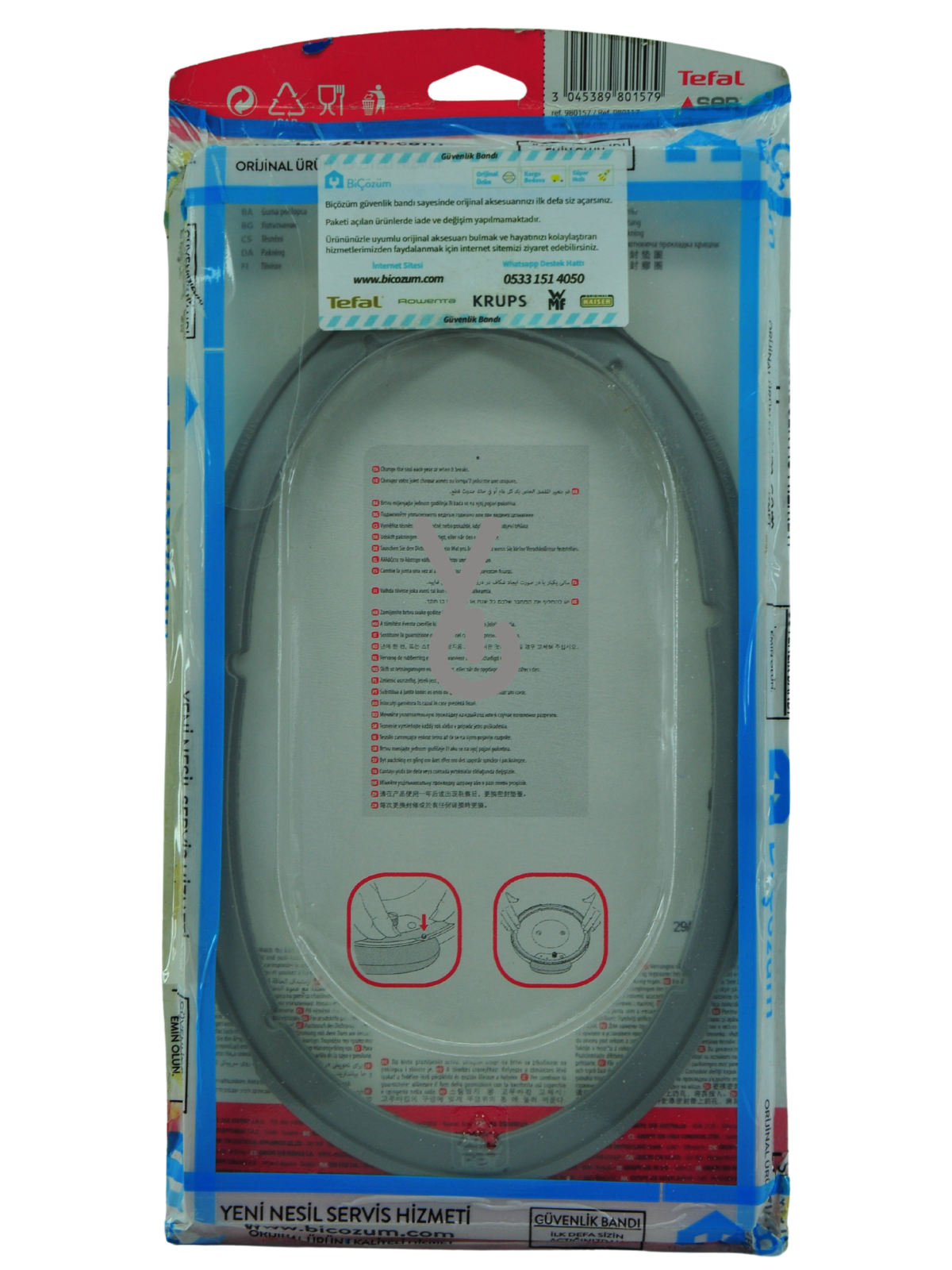 Tefal Delicio Kapak Lastiği 4,5L, 6L, 220mm