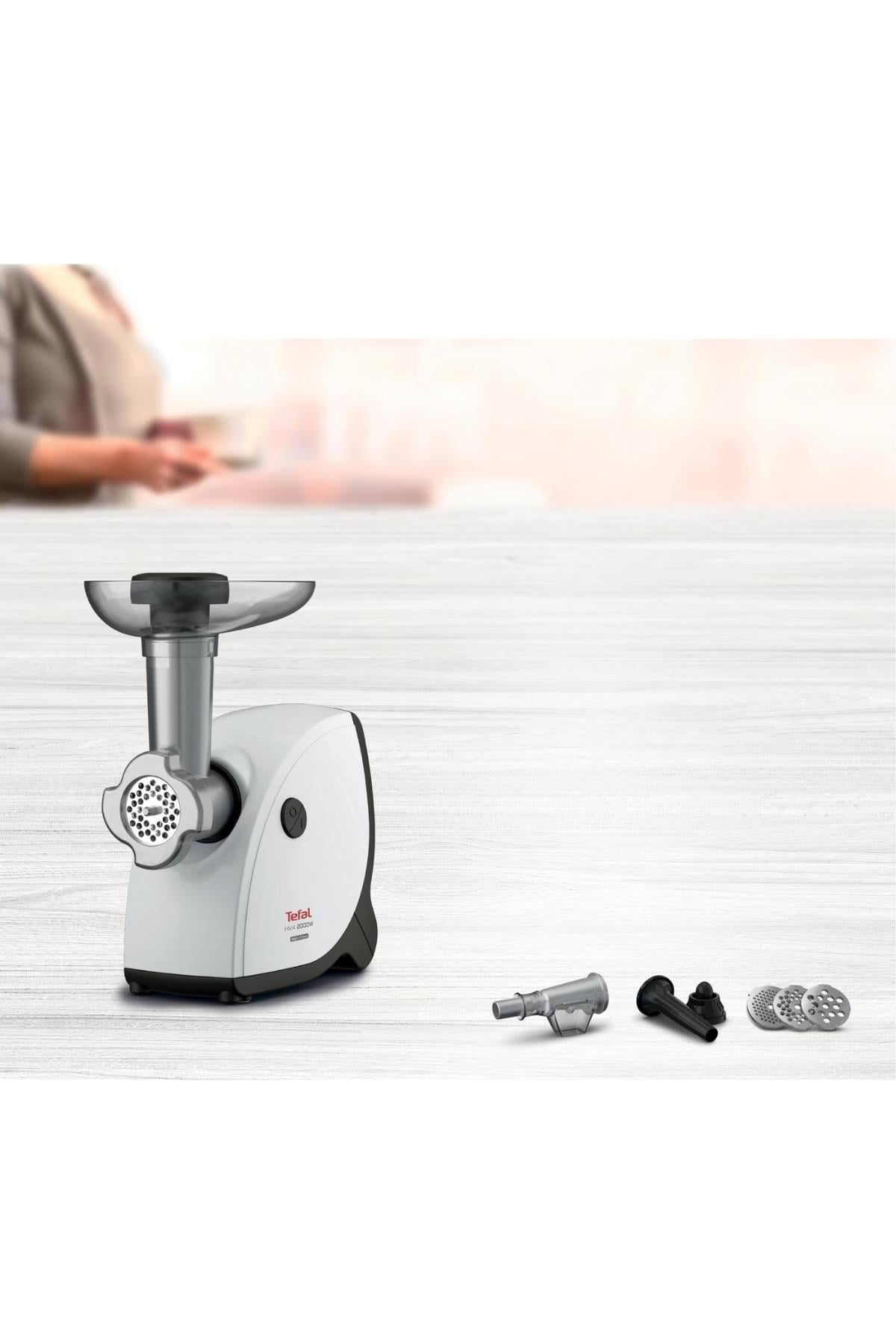 Tefal Kıyma Makinesi 2000W HV4 Beyaz