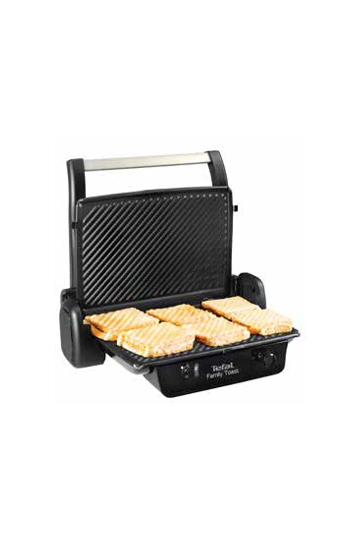ZZ_EOLFamily Toast Tost Makinesi Siyah