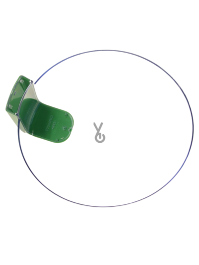 Ariete - GREEN SERIGRAPHED COVER ASSEMBLY 615