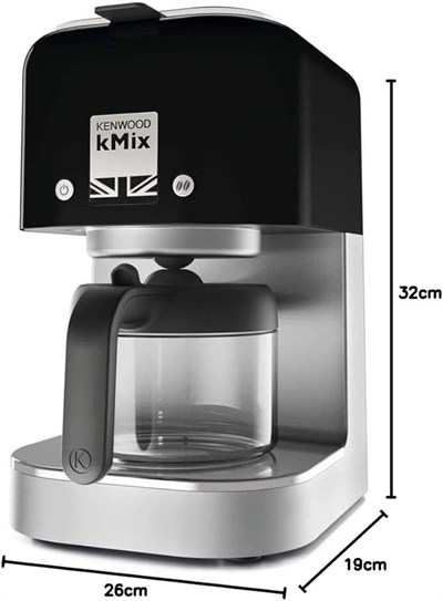 Kenwood COX750BK kMix Filtre Kahve Makinası - Siyah - Kutu Hasarlı