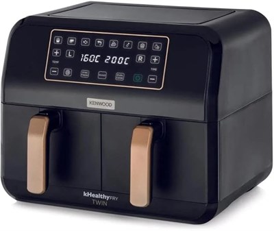 Kenwood HFP70.000BK Dual Air Fryer BK Copper - Kutu Hasarlı