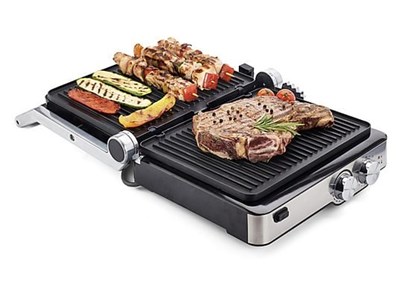 Kenwood HGM80.000SS Grill + Tost Makinası Metal - Kutu Hasarlı