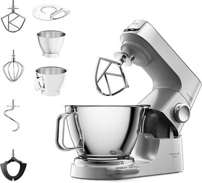 Kenwood KVL85.004SI Titanium Chef Baker XL Mutfak Şefi-Gümüş - Kutu Hasarlı