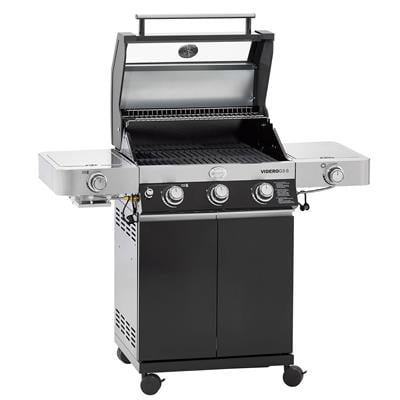 Rösle Videro G3-S Vario Gazlı Barbekü İstasyonu - Siyah