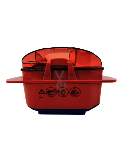 Vacum Cleaner Comoacteo Cyclonic Toz Haznesi+Hepa Filtre Turuncu
