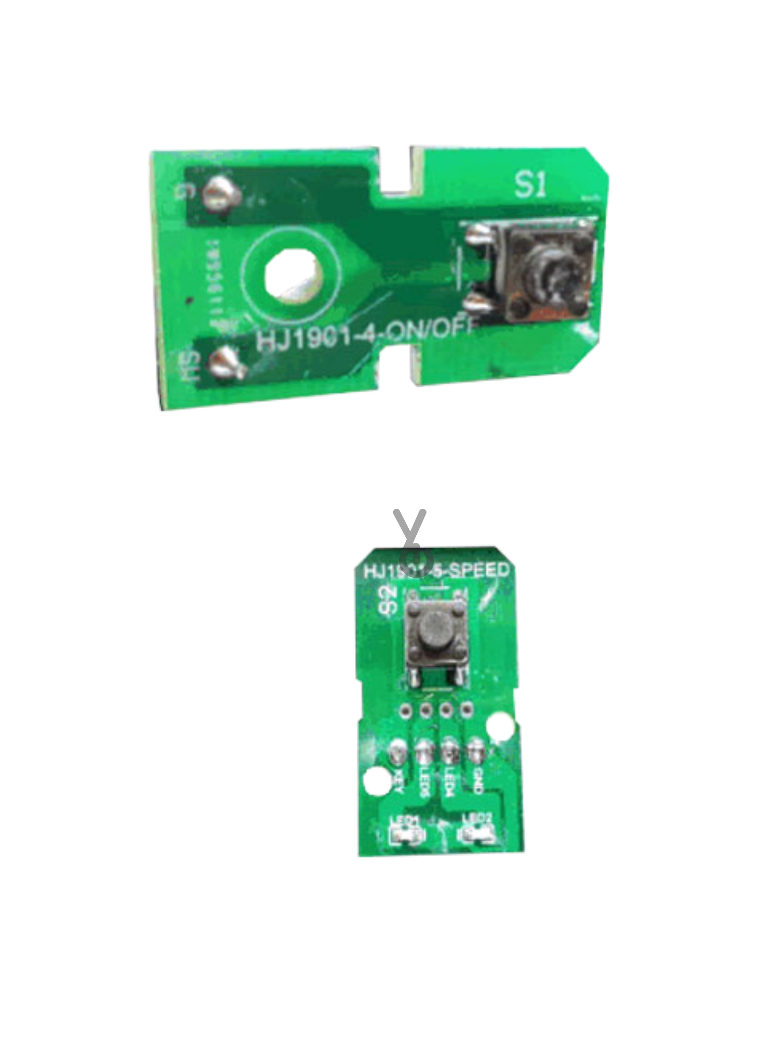 Ariete - KIT 2 PCB SWITCH ON-OFF/SPEED (DGT) 2758