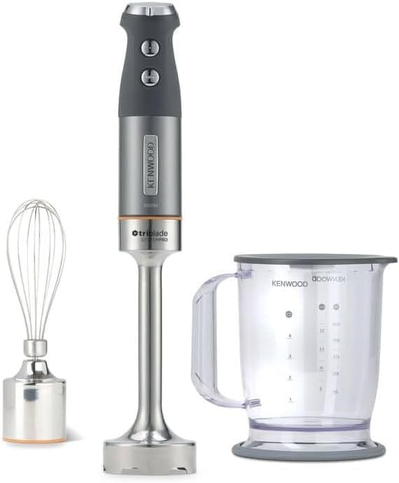 Kenwood HDM800SI 1000 Watt Blender Seti - Silver - Kutu Hasarlı