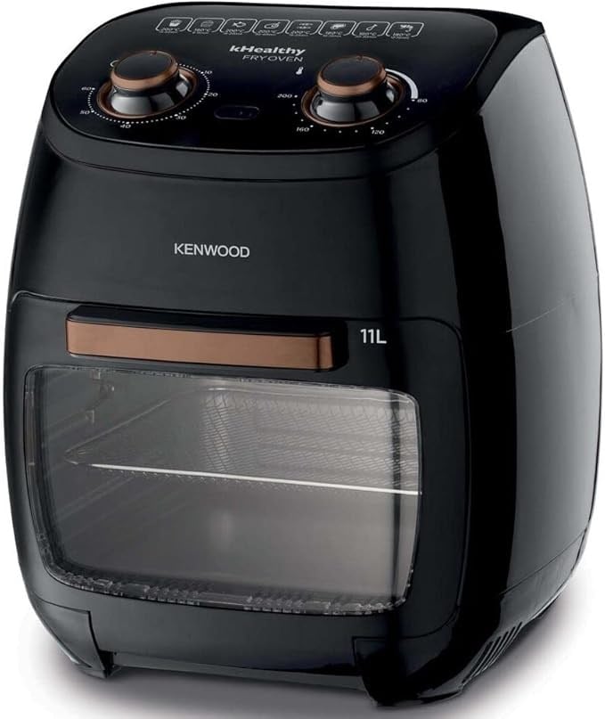 Kenwood HFP90.000BK 2000 Watt Aır Fryer+ Fırın - 11 lt Kapasiteli - Kutu Hasarlı