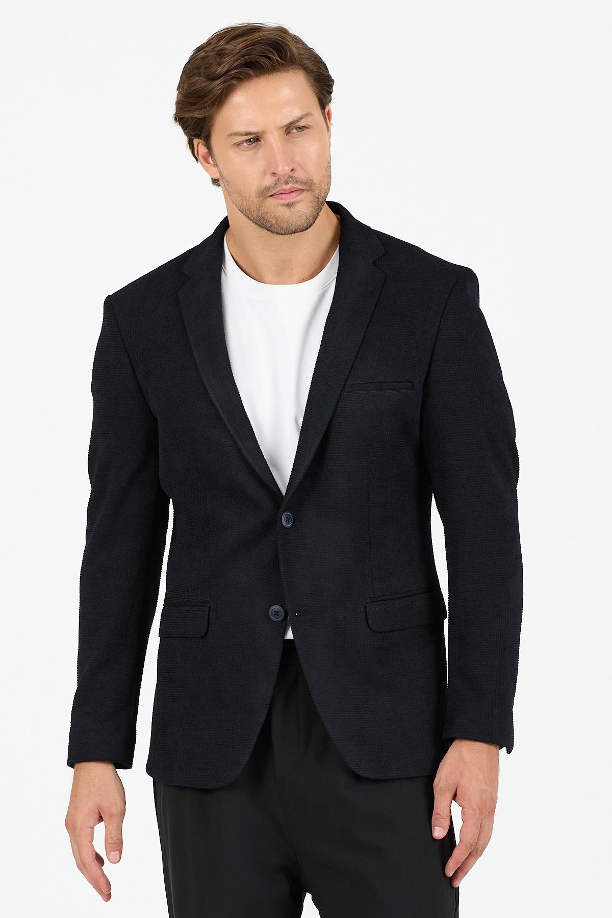 CK2017-15 Blazer Ceket- Lacivert