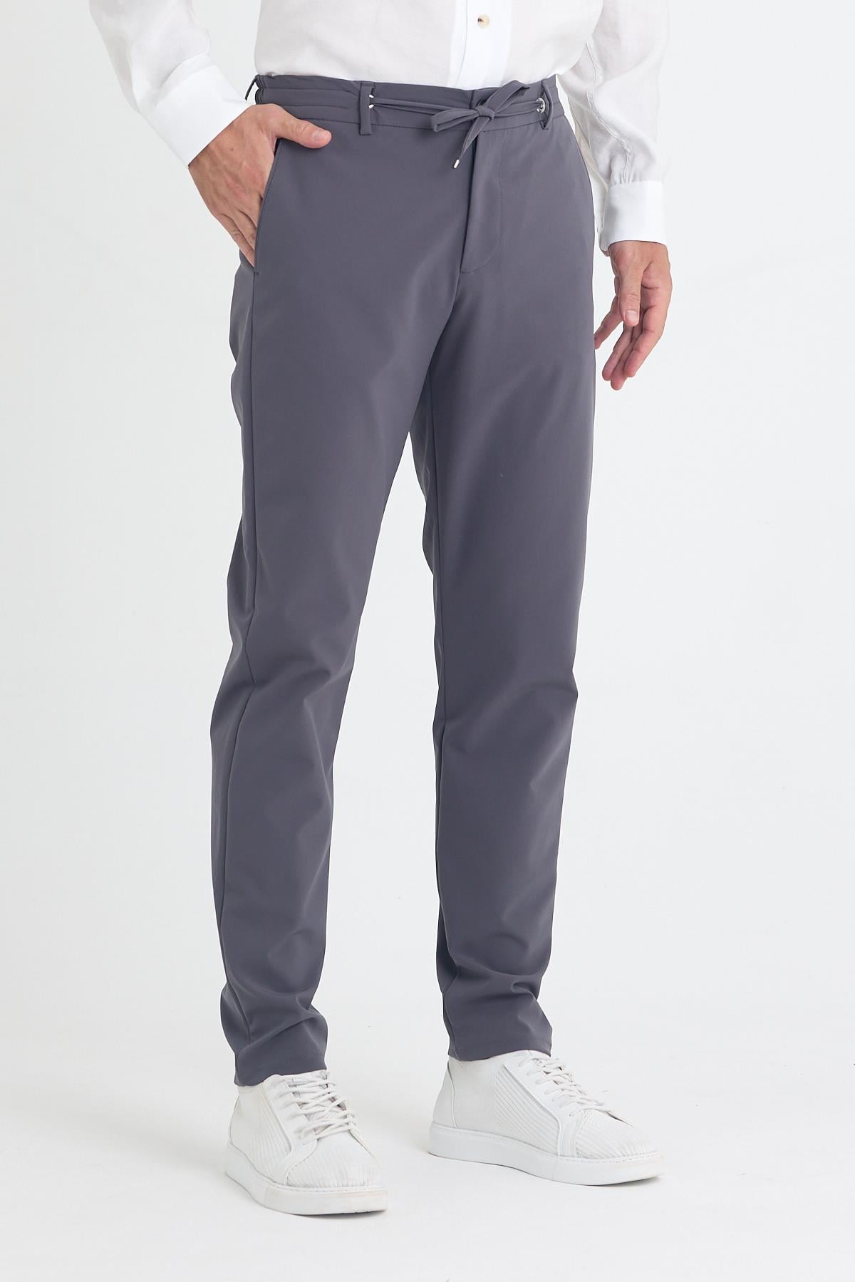 LTF-07 Slim  Fit  Pantolon - Antrasit