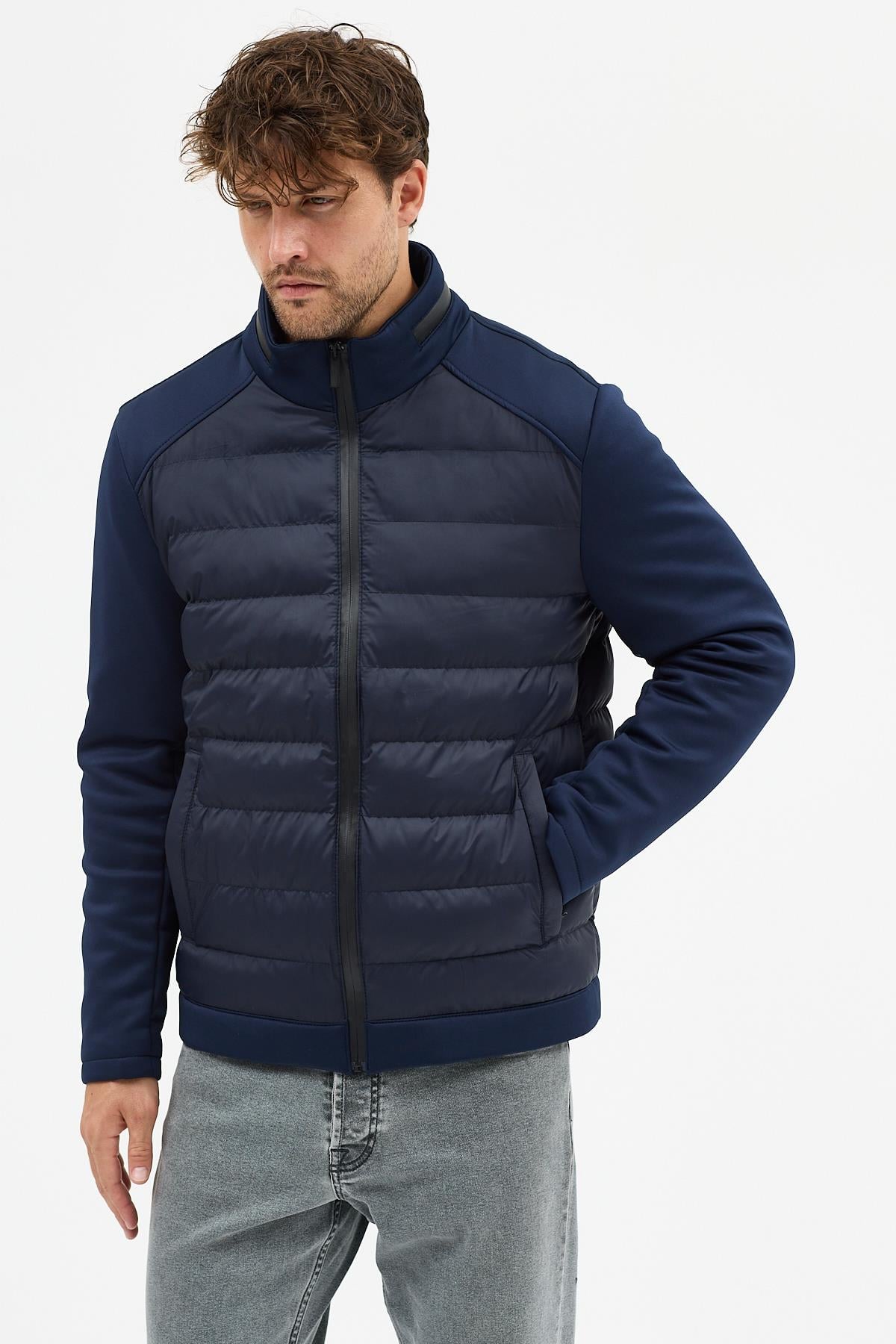 5604 Şişme Mont- Lacivert