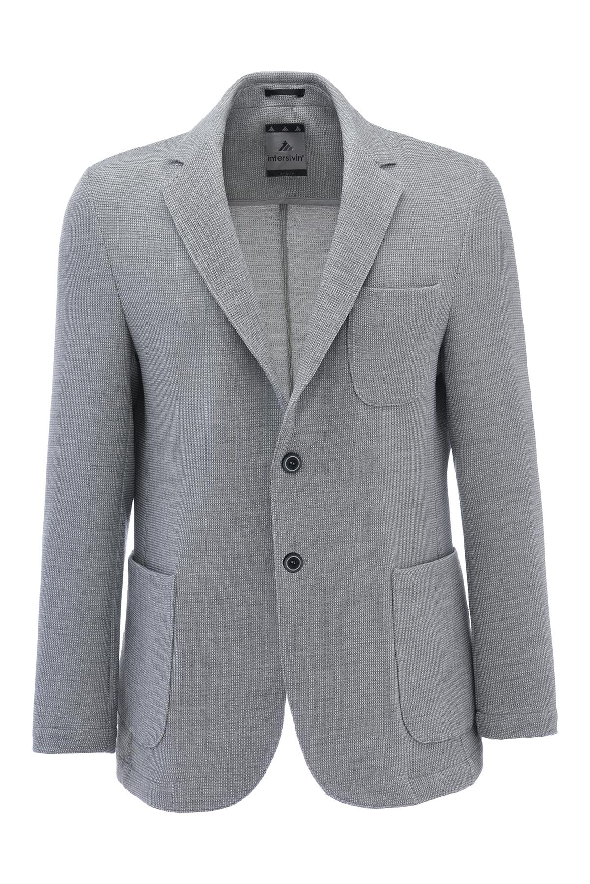 E26-01 Blazer Ceket - Gri
