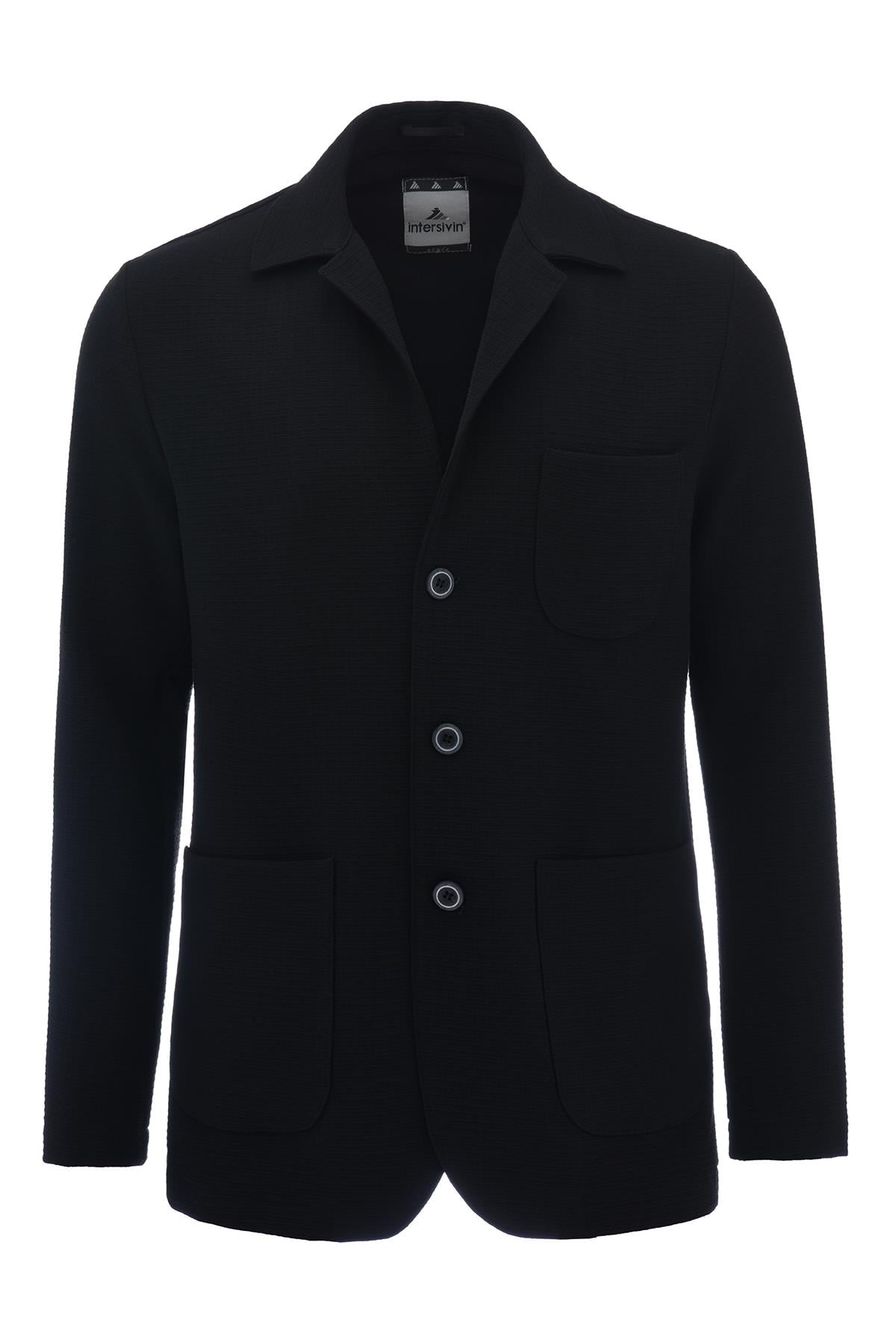 E26-02 Blazer Ceket - Siyah