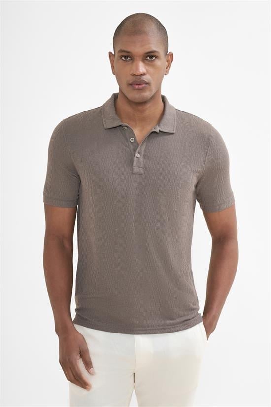 İntersivin  Polo Yaka Kül Tshirt - SD-05