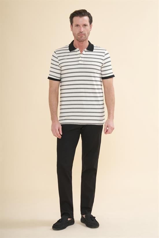 İntersivin  Polo Yaka Siyah Tshirt - SD-10