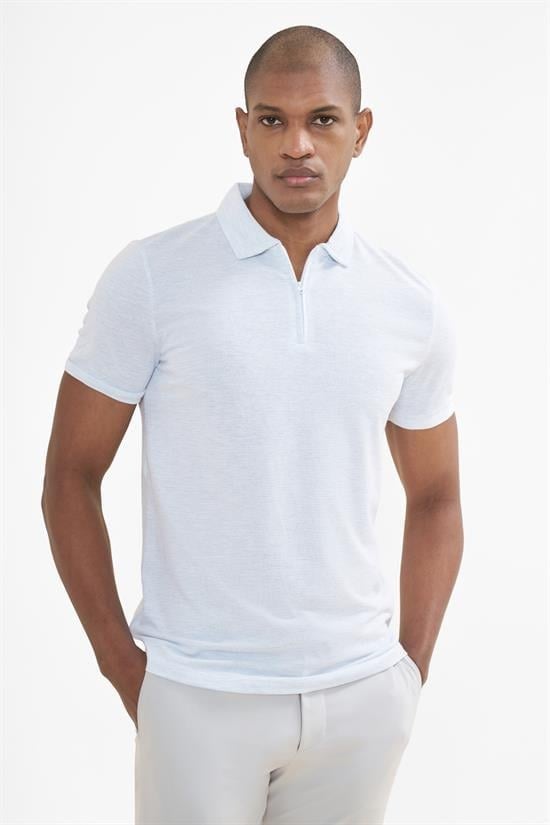 İntersivin Polo Yaka Mavi Tshirt - SD-02