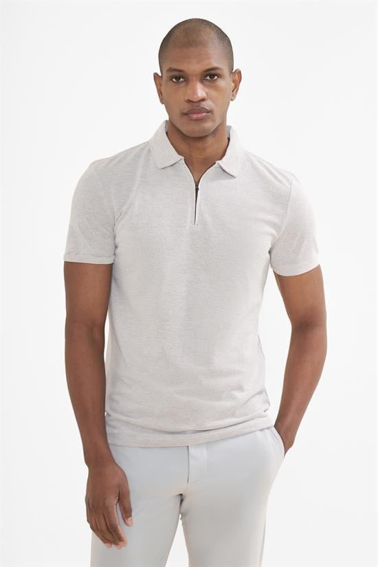İntersivin Polo Yaka Toprak Rengi Tshirt - SD-02