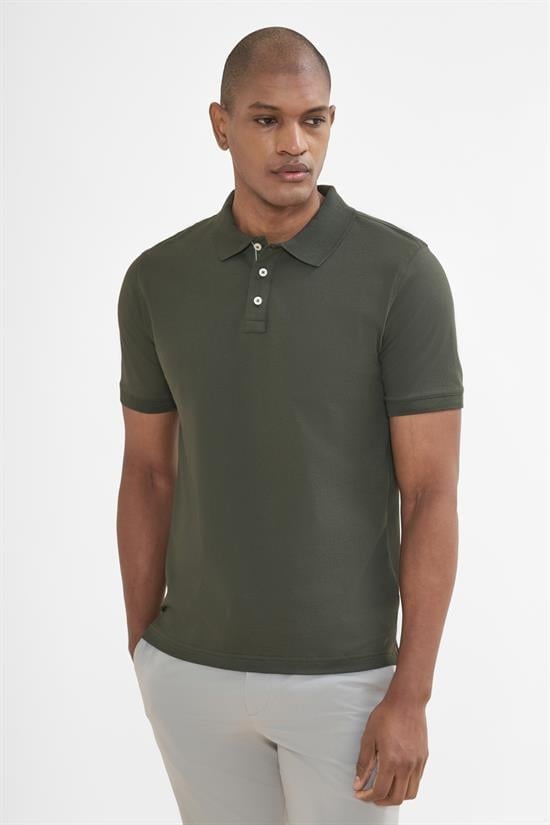 İntersivin Polo Yaka Yeşil Tshirt - SD-01