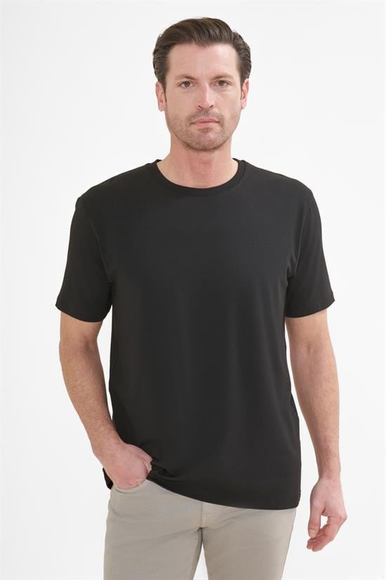 İntersivin Siyah Tshirt - T06
