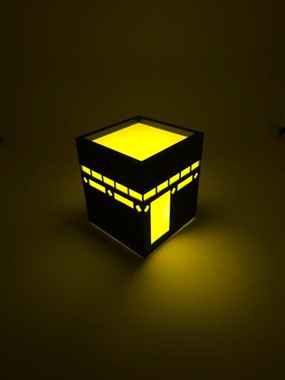 🕋 Kabe-i Muazzama Tasarımlı Dekoratif LED Gece Lambası – Evinizdeki Manevi Huzur ✨