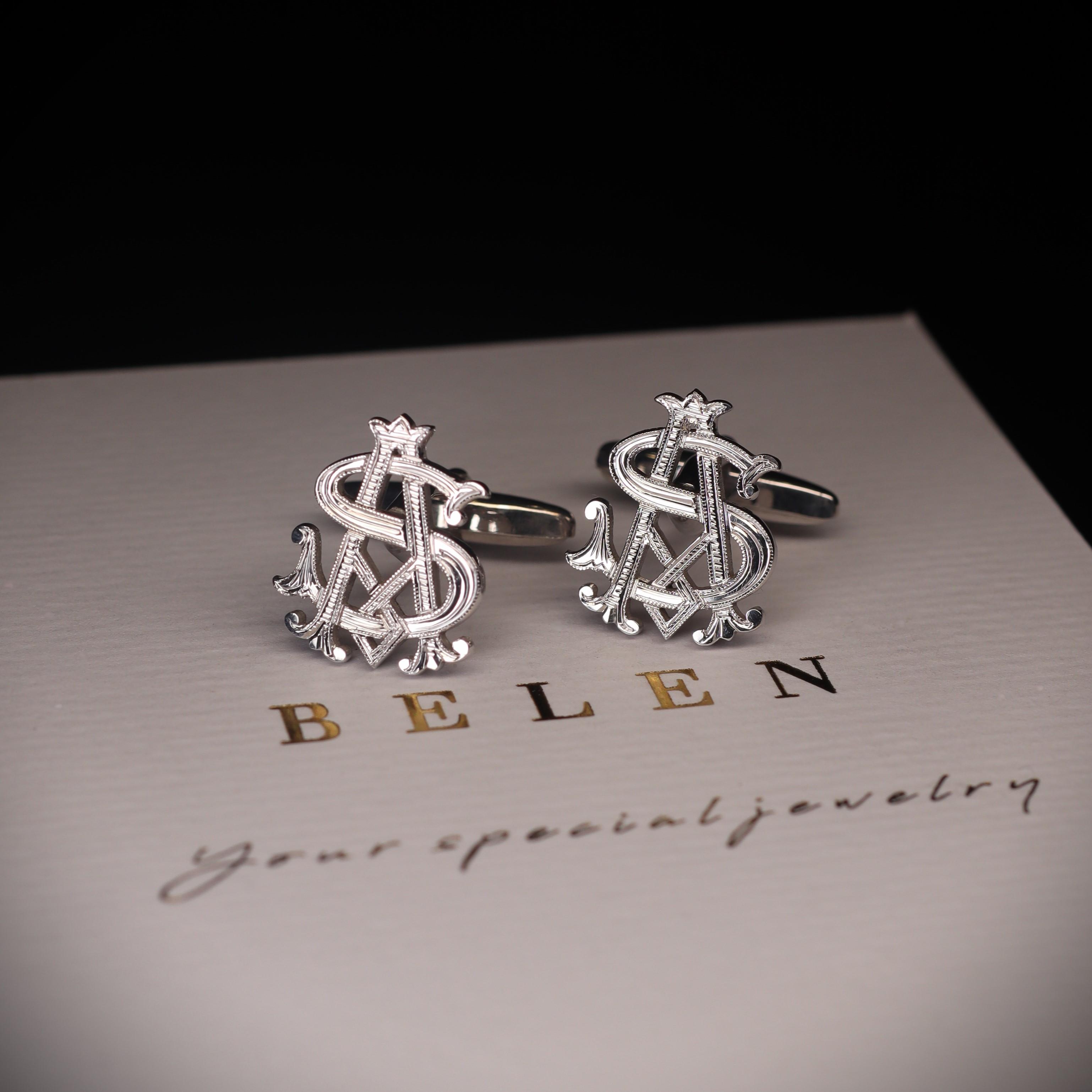 Belen Kol Düğmesi N.4 (925 Ayar Gümüş)