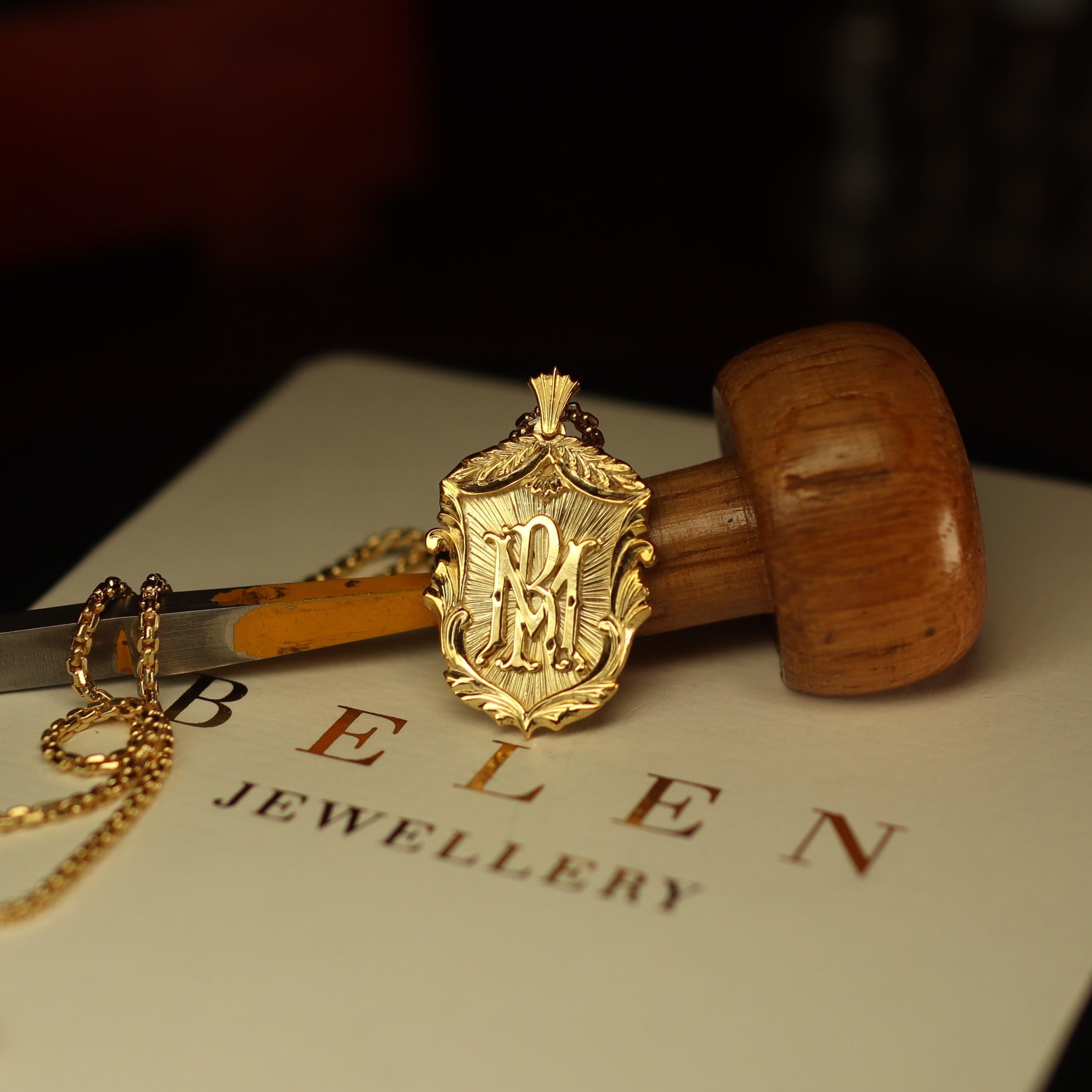 Belen Madalyon Kolye N.7 (14 Ayar Altın)