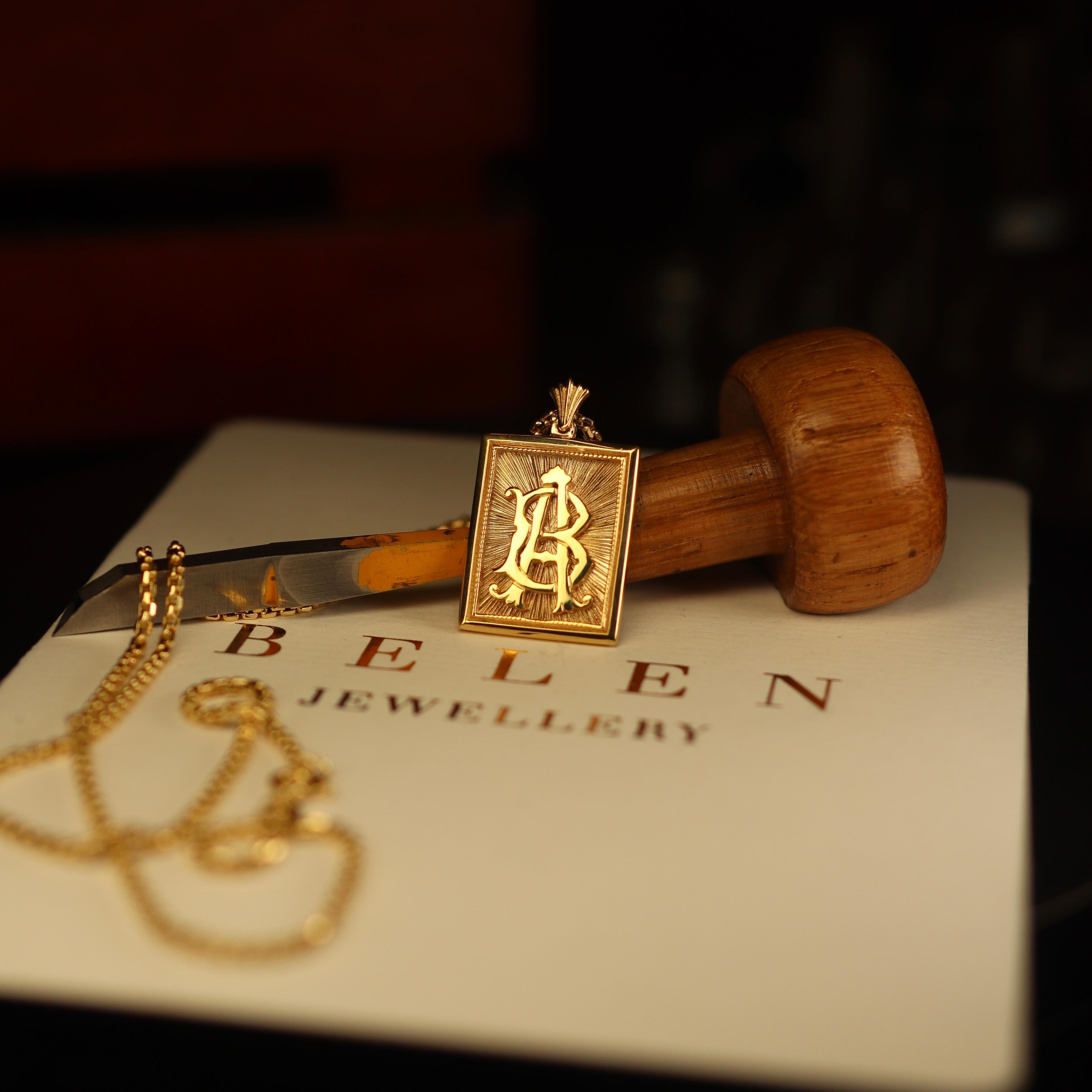 Belen Madalyon Kolye N.6 (14 Ayar Altın)