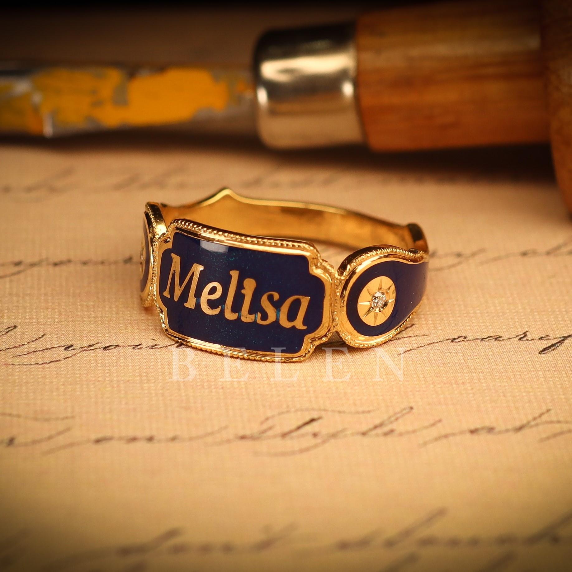 Lamiales Yüzük (14 ayar altın)