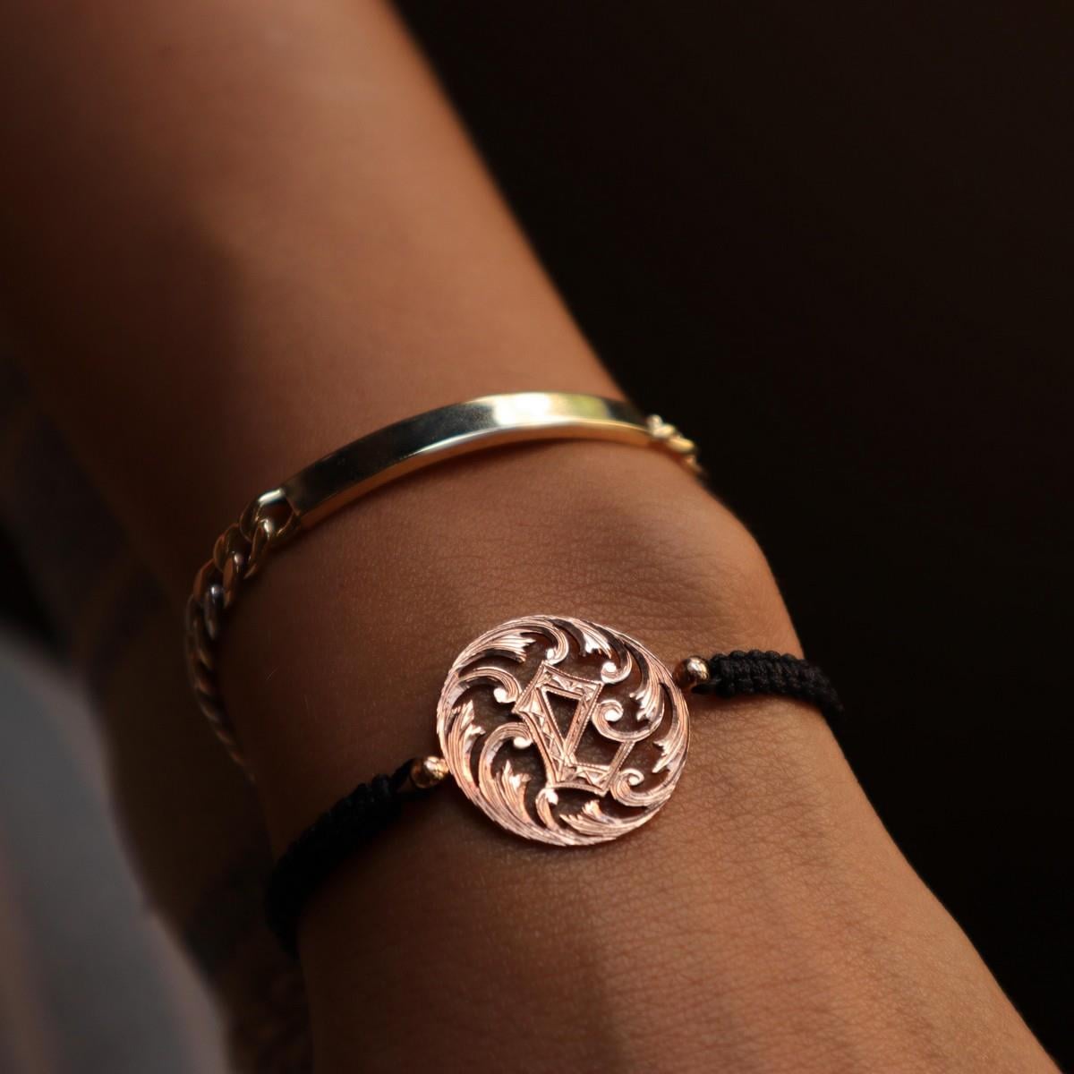 Monogram İpli Bileklik 