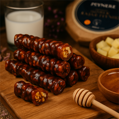 Geleneksel Bol Cevizli Sucuk (Kars Kömesi)