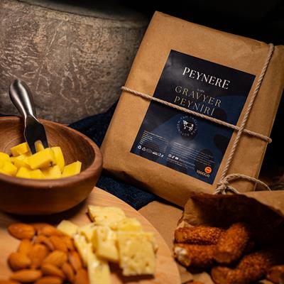 Peynere Gurme Paketi (Eski Kaşar, Gravyer, Bidon Tulum, Süzme Bal)