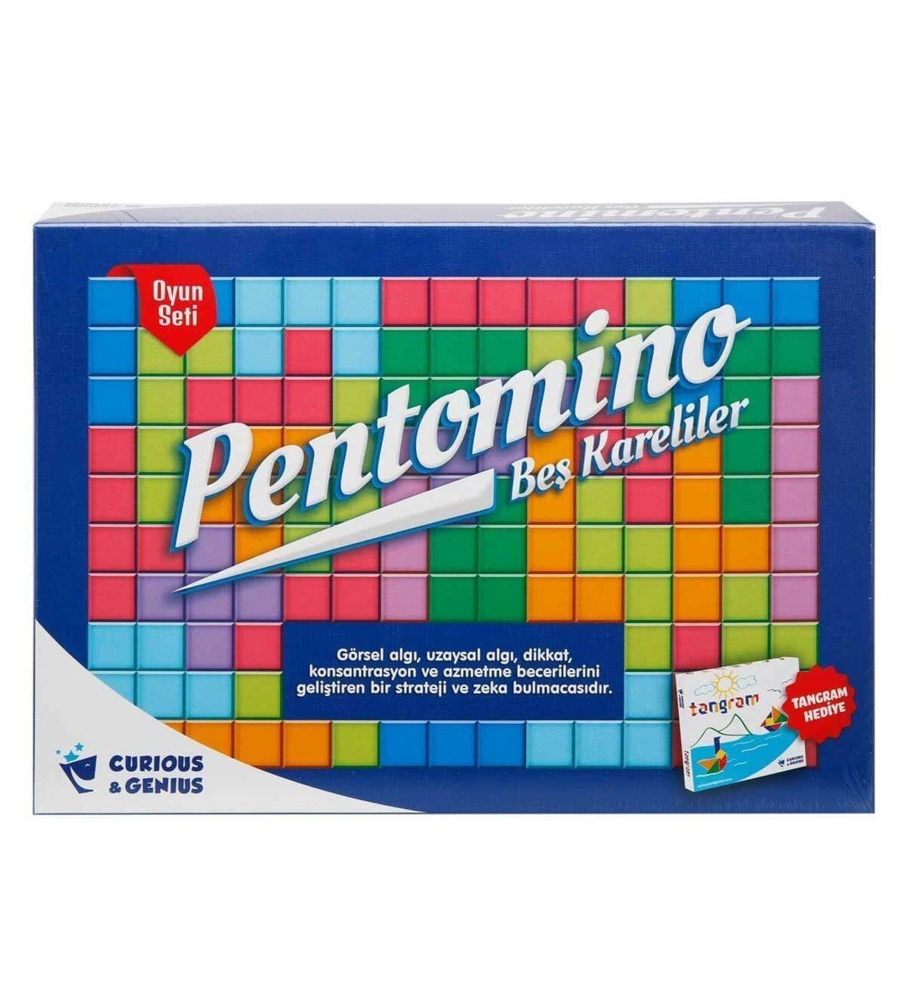 Curious and Genius Pentomino Seti