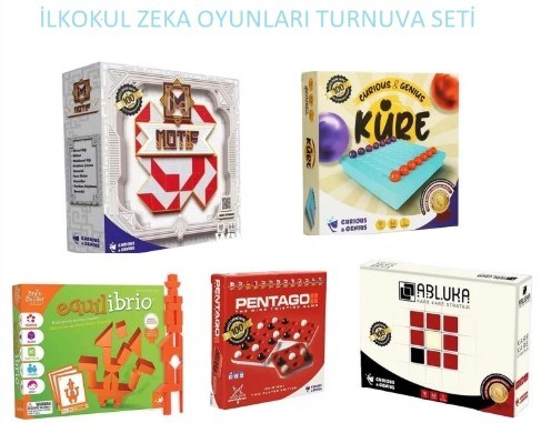 İLKOKUL TURNUVA OYUNLARI SETİ 5 OYUN BİRARADA(ABLUKA,MOTİF,PENTAGO,KÜRE,EQUİLİBRİO)