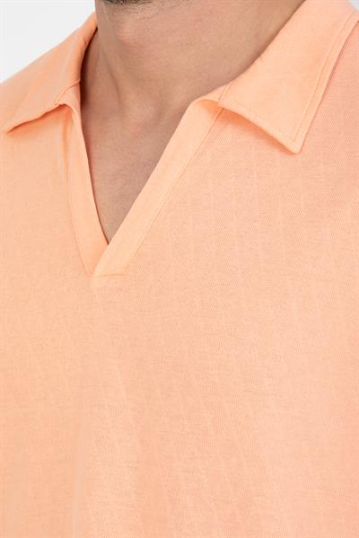 Erkek %100 Pamuk V Yaka T-Shirt - Rahat Kesim, Günlük Kullanım için İdeal