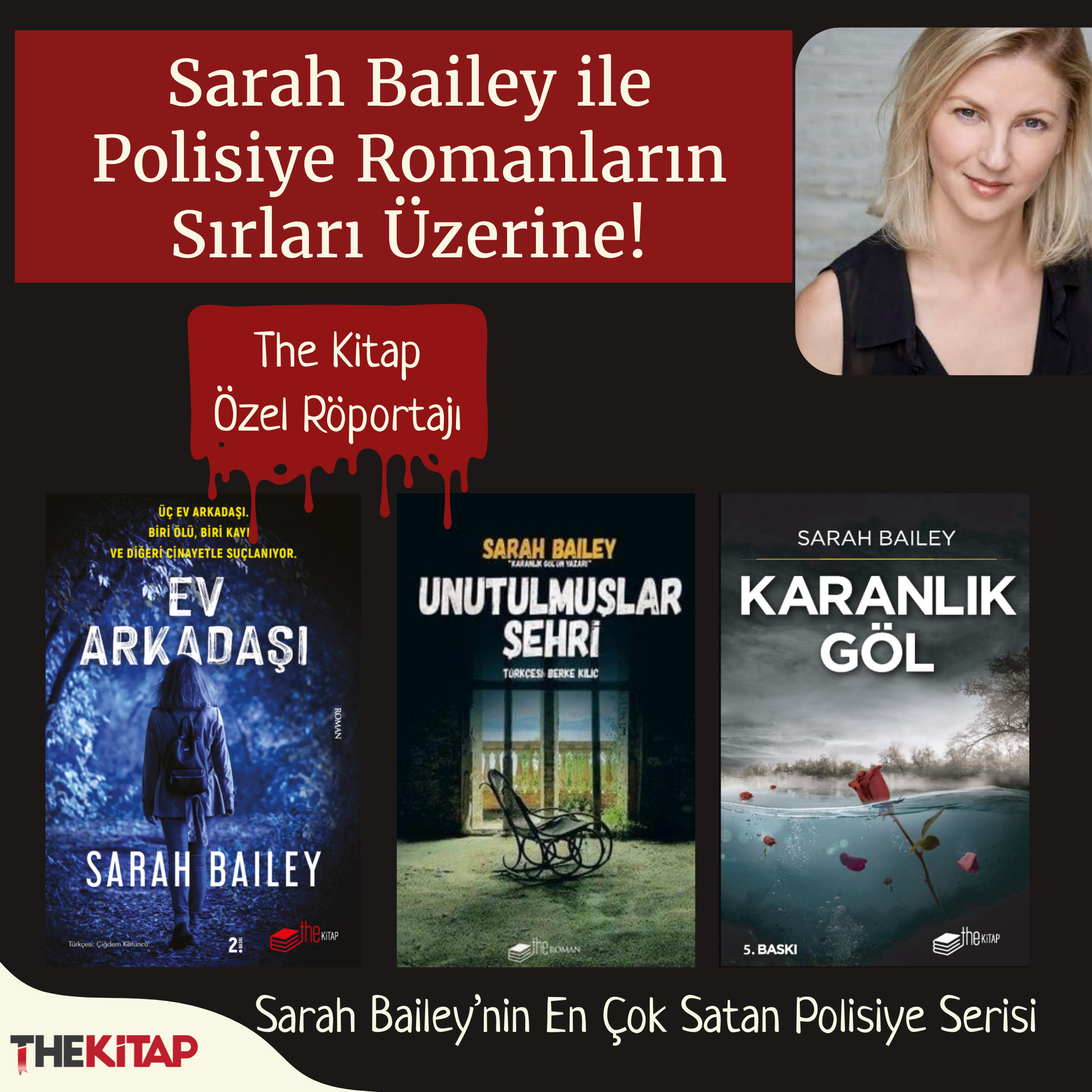 Sarah Bailey ile Polisiye Romanların Sırları