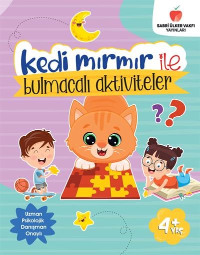 Kedi Mırmır ile Bulmacalı Aktiviteler