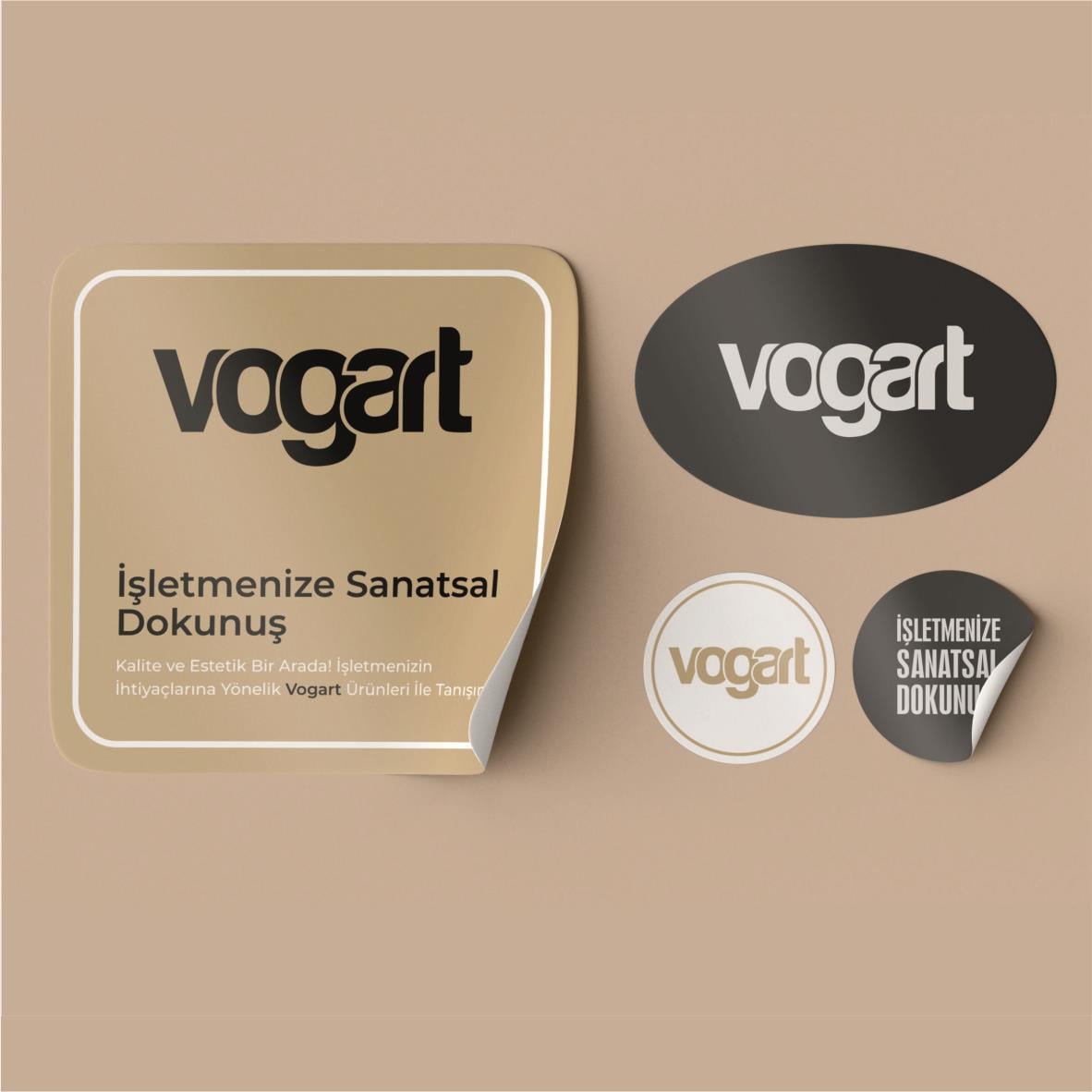 Vogart Sticker Etiket