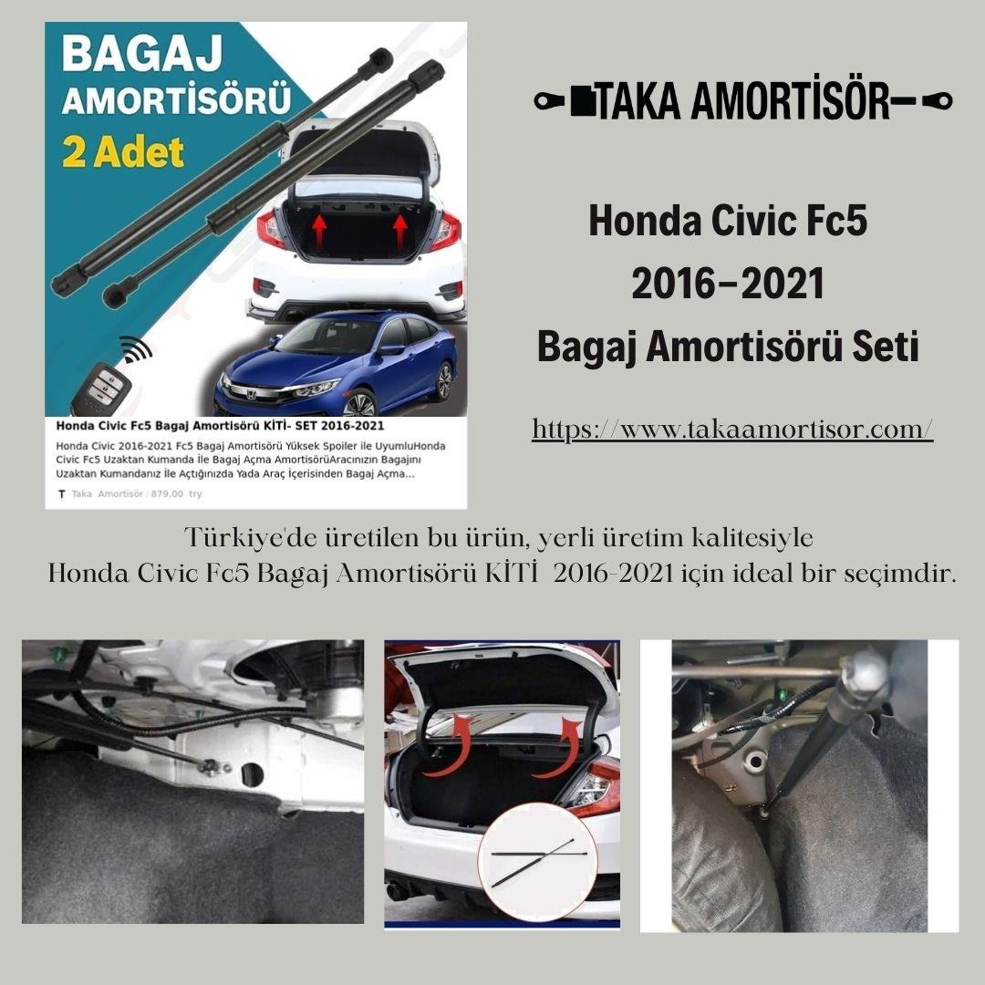 Honda Civic Fc5 Bagaj Amortisörü KİTİ- SET  2016-2021 