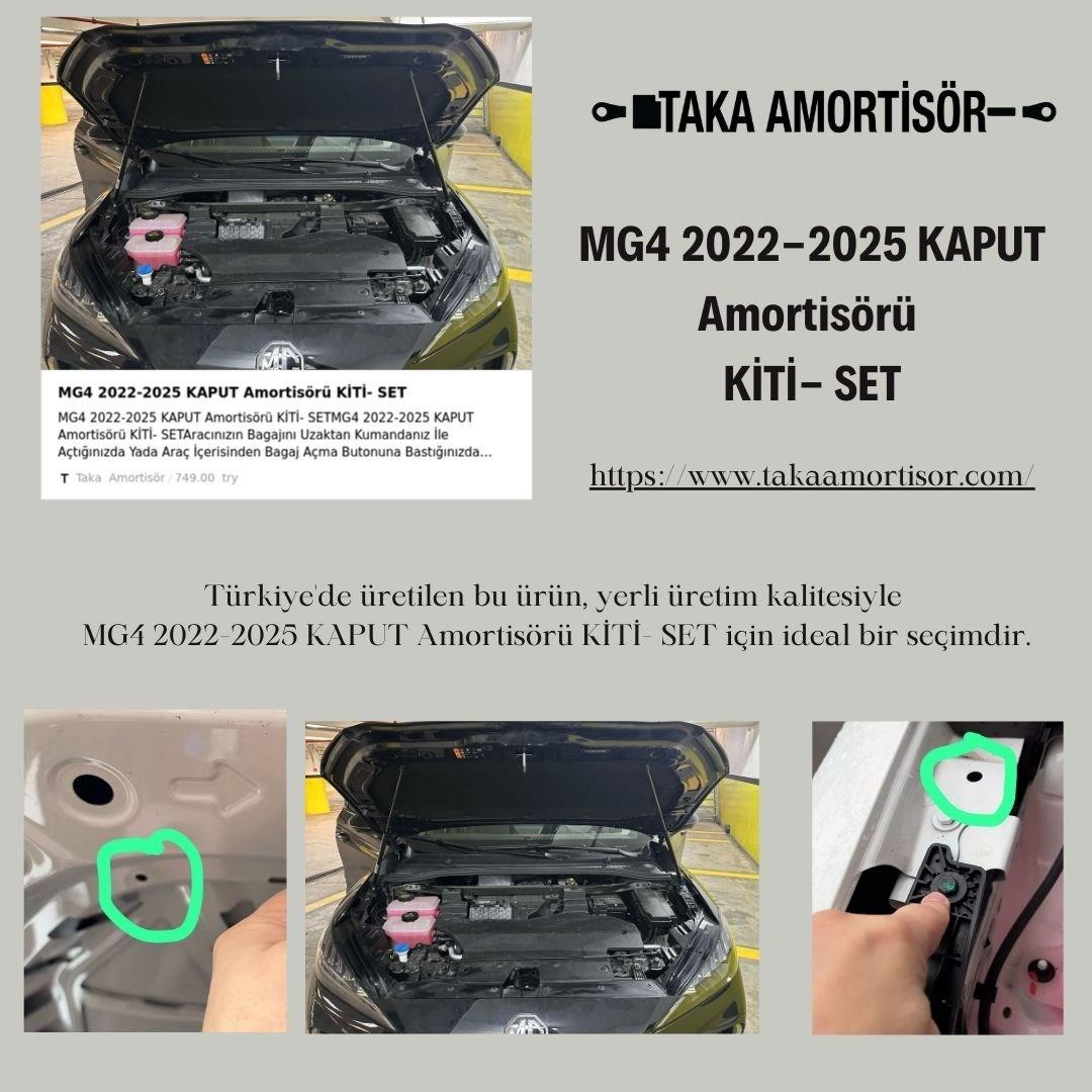 MG4 2022-2025 KAPUT Amortisörü KİTİ- SET