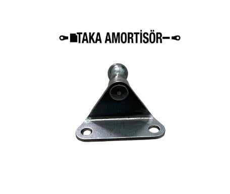 PASLANMAZ 316 GAZLI AMORTİSÖR BAĞLANTI BRAKETİ 90 DERECE DIŞA DOĞRU