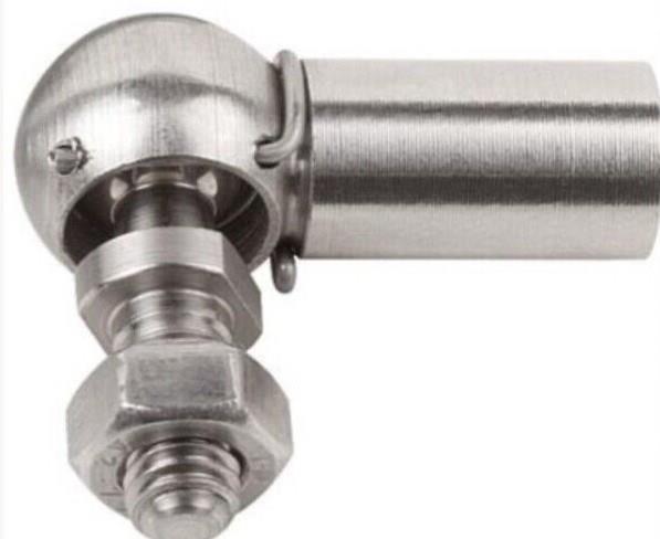 PASLANMAZ GAZLI AMORTİSÖR BAŞLIĞI UZUN  Mafsal  M10 KÜRE 16 35 eksen