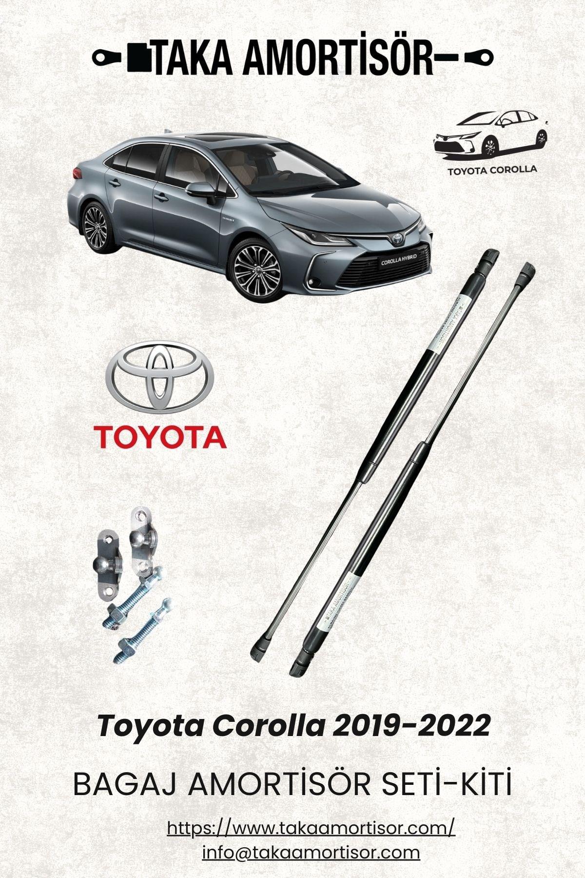Toyota Corolla 2019-2022 Otomatik Bagaj  Amortisörü KİTİ- SET