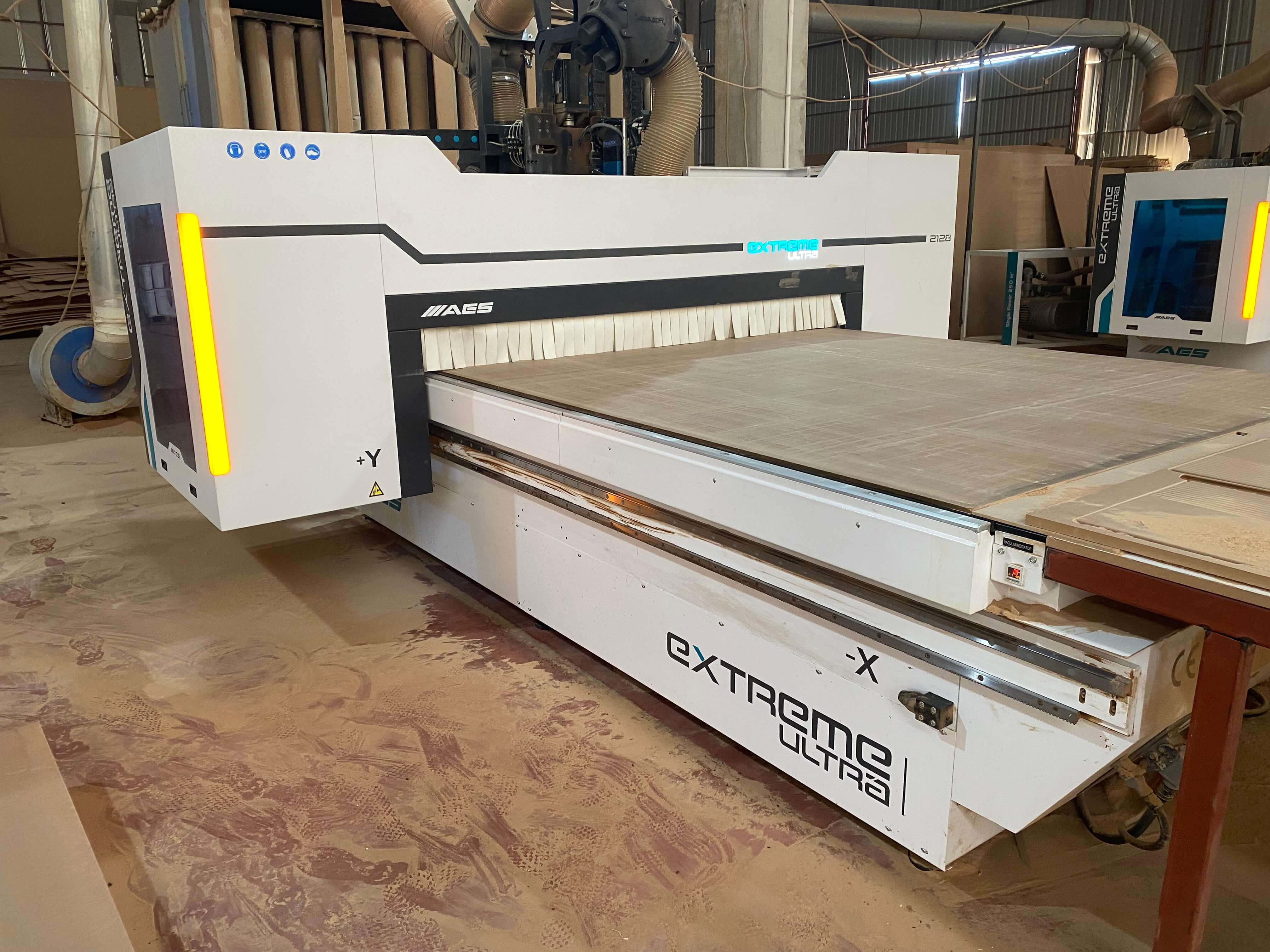 Aes Extreme Ultra 2128 Süpürmeli Düz Tabla Cnc Makinesi (2023)