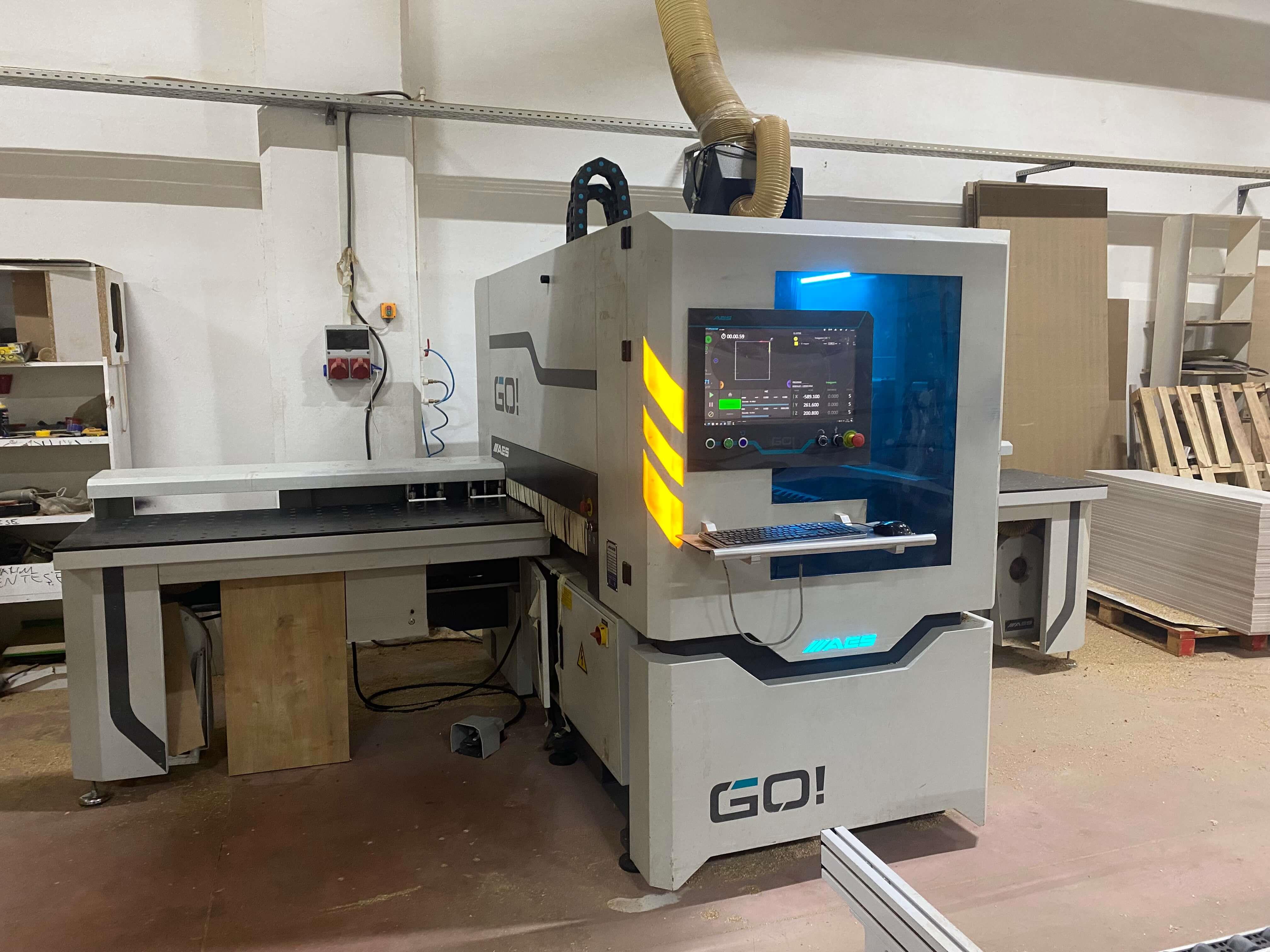 Aes Go 1300 M Cnc Frezeli Delik Makinesi (2020)
