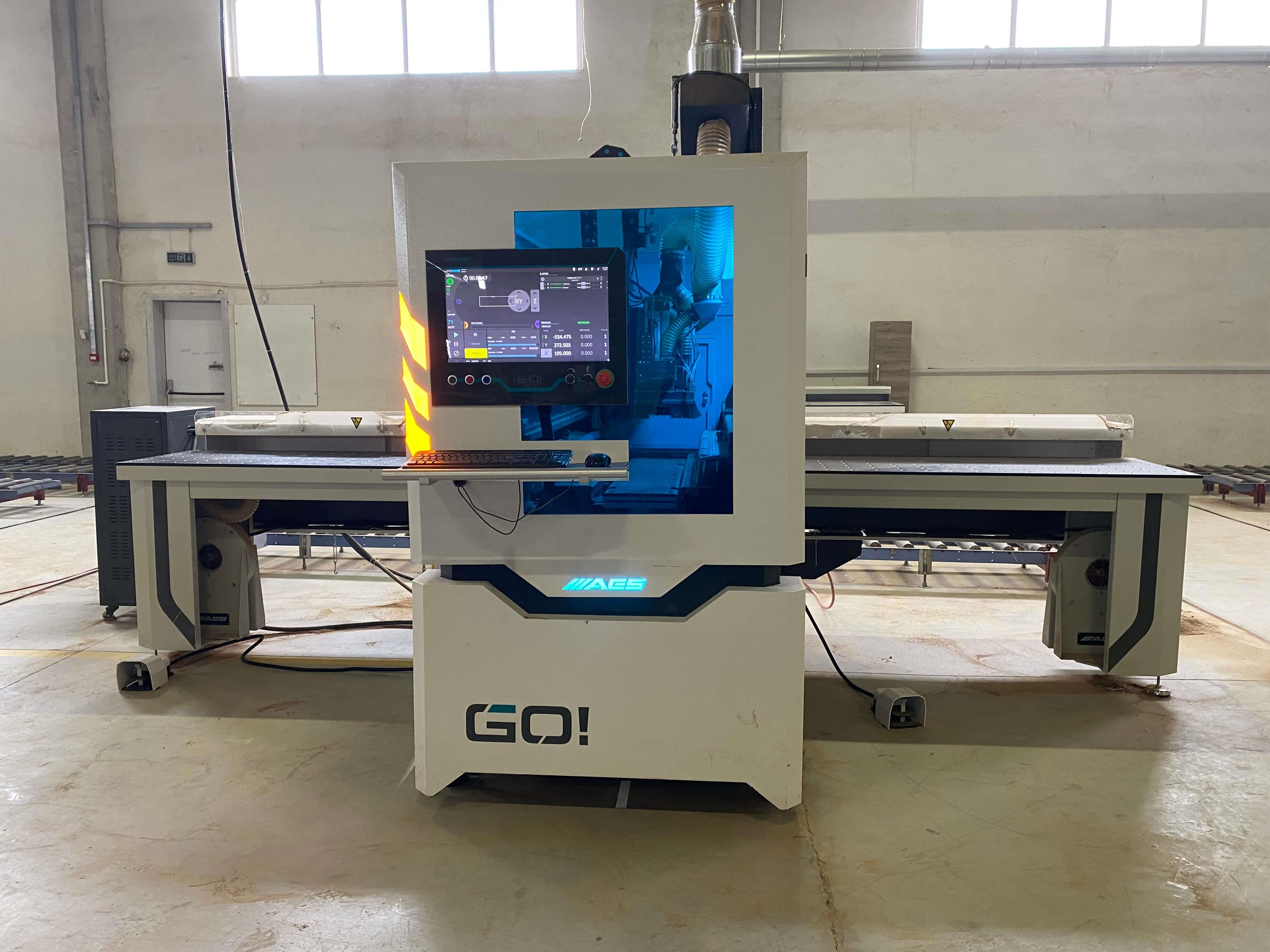 Aes Go 1300 M Cnc Frezeli Delik Makinesi (2022)