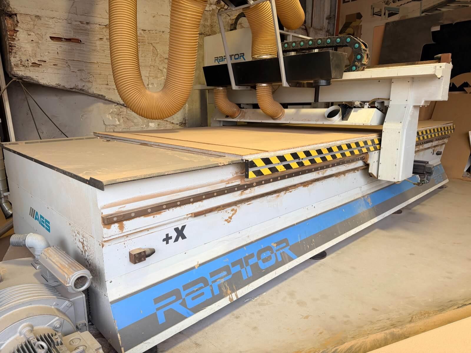 Aes Raptor Cabinet 2136 Süpürmeli Cnc Makinesi (2013)