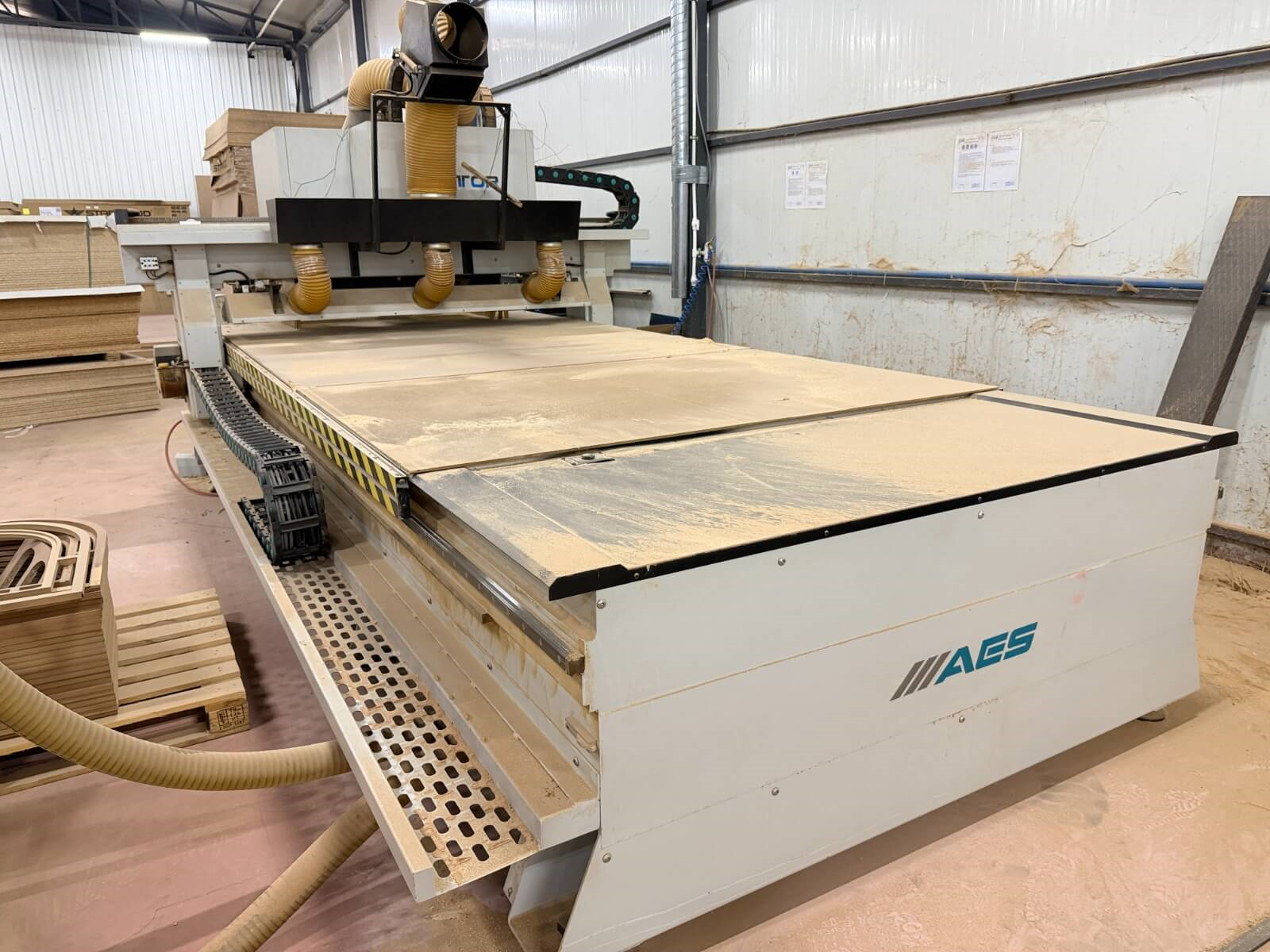 AES Raptor Cabinet Vision 2142 Süpürmeli Cnc Makinesi (2017)
